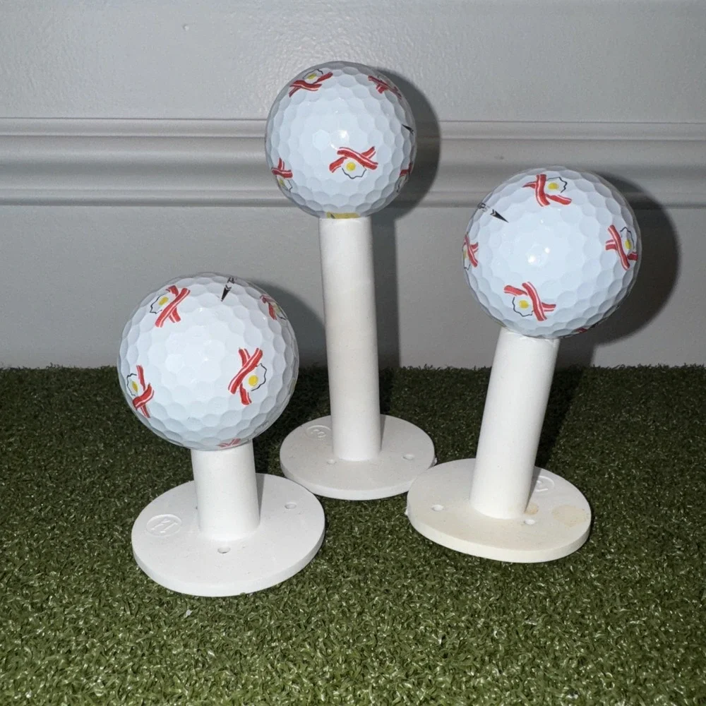 *RARE* TaylorMade TP5 Pix Bacon and Eggs Breakfast Ball - 3 Ball Collectible NEW